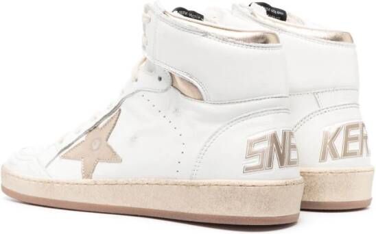 Golden Goose Sneakers met sterpatch Wit