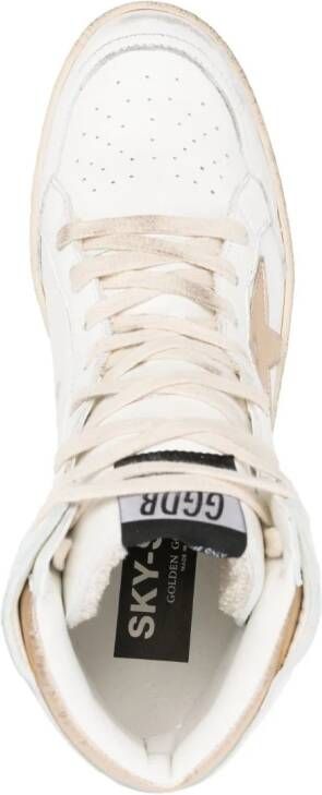 Golden Goose Sneakers met sterpatch Wit