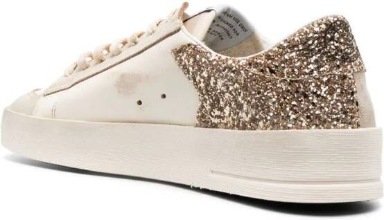 Golden Goose Sneakers met sterpatch Wit