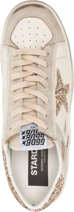 Golden Goose Sneakers met sterpatch Wit