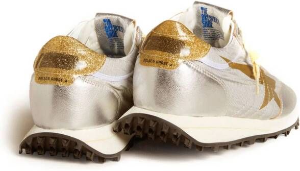 Golden Goose Sneakers met sterrenprint Zilver