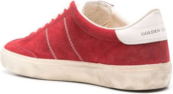 Golden Goose Soul-Star suède sneakers Rood