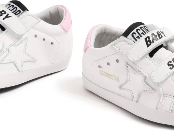 Golden Goose Twee paar Sstar sneakers met colourblocking Wit