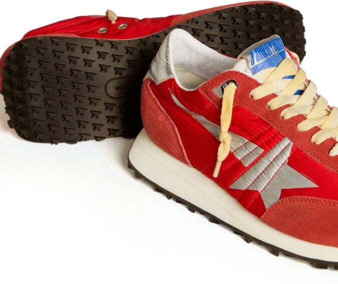 Golden Goose Gelamineerde sneakers Rood