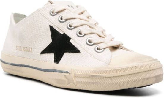 Golden Goose Sneakers met sterpatch Wit