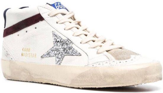 Golden Goose Sneakers met sterpatch Wit