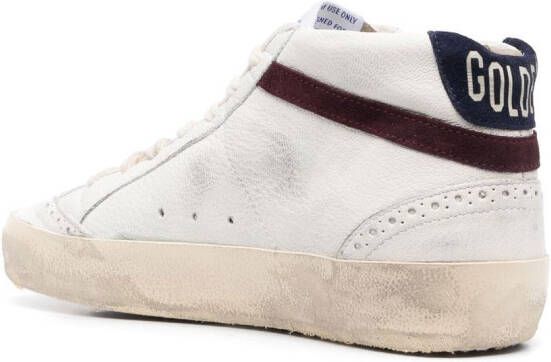 Golden Goose Sneakers met sterpatch Wit