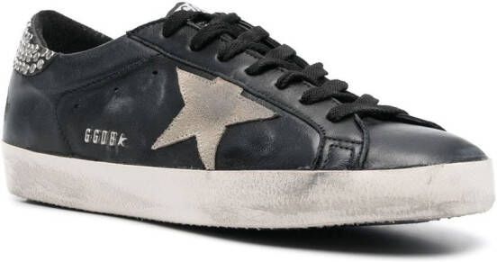 Golden Goose Sneakers met sterpatch Zwart