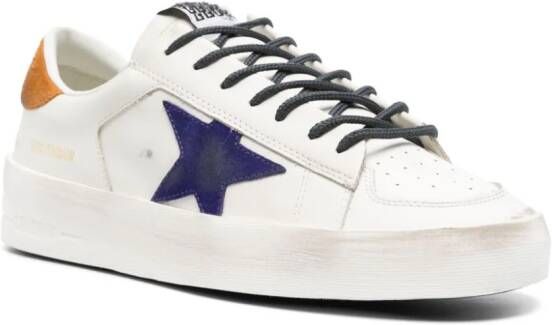 Golden Goose Stardan leren sneakers Wit