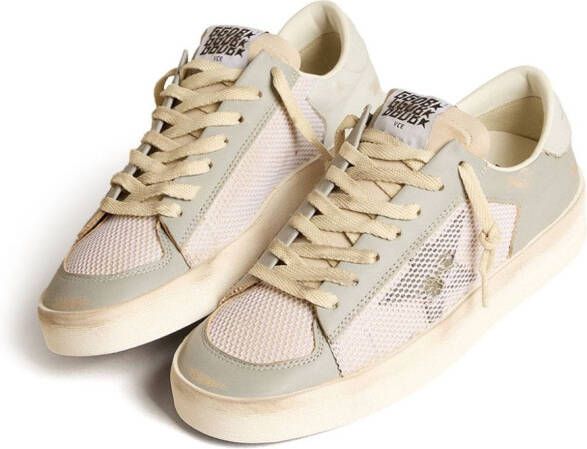 Golden Goose Sneakers met vlakken Wit