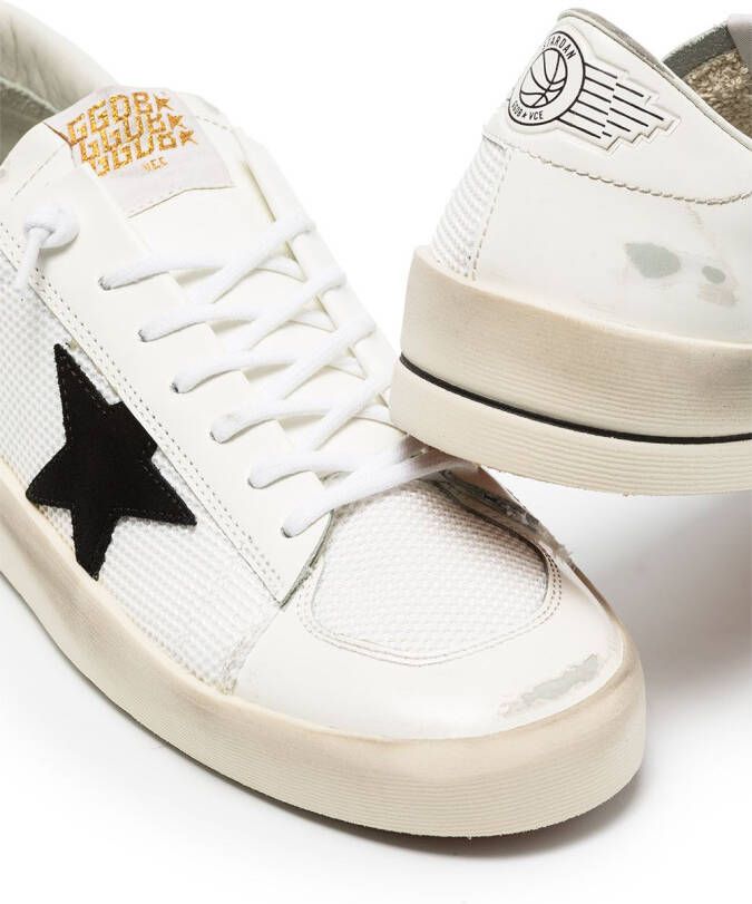 Golden Goose Stardan sneakers met plateauzool Wit