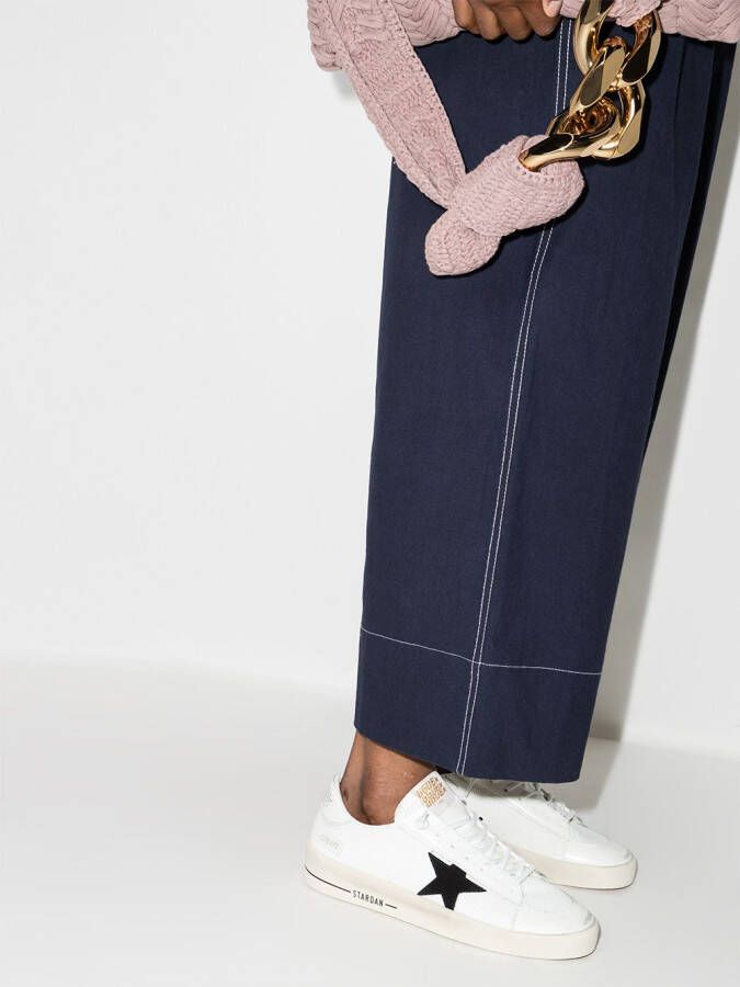 Golden Goose Stardan sneakers met plateauzool Wit