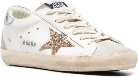 Golden Goose Super-Star leren sneakers Wit