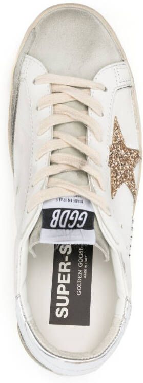 Golden Goose Super-Star leren sneakers Wit