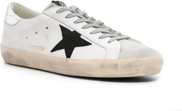 Golden Goose Super Star leren sneakers Wit