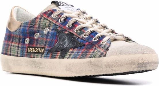 Golden Goose Super-Star low-top sneakers Blauw