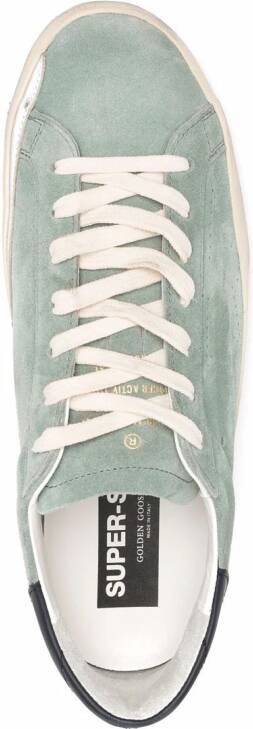 Golden Goose Super-Star low-top sneakers Blauw