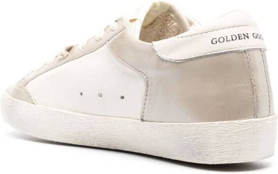 Golden Goose Super-Star sneakers met vlakken Beige