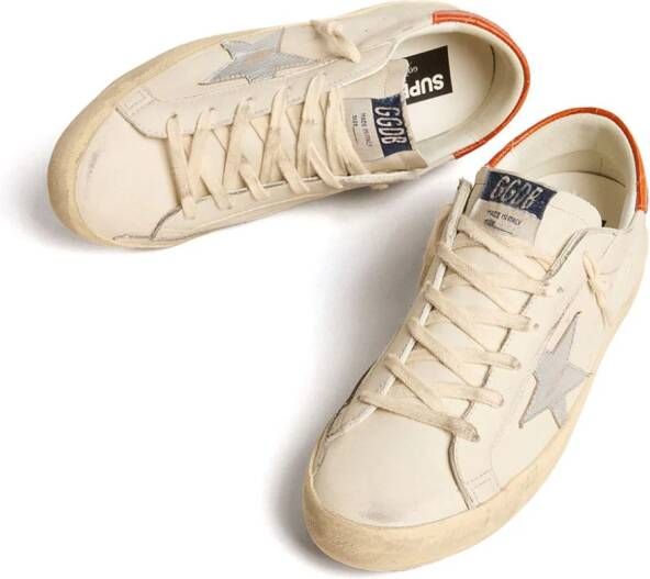 Golden Goose Super Star leren sneakers Wit