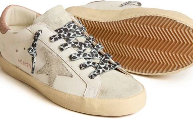 Golden Goose Super Star leren sneakers Wit