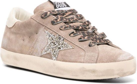 Golden Goose Super-Star suède sneakers Beige