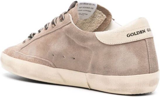 Golden Goose Super-Star suède sneakers Beige