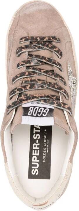 Golden Goose Super-Star suède sneakers Beige