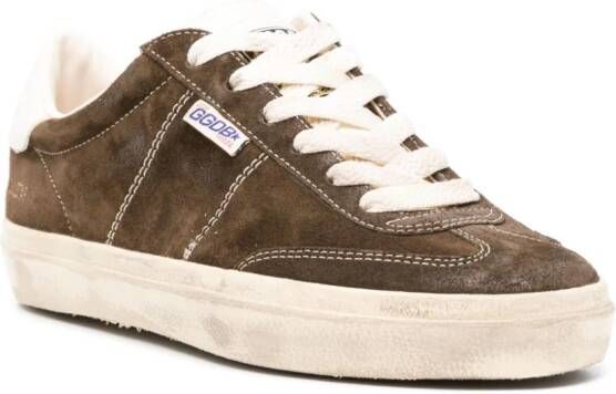 Golden Goose Super-Star suède sneakers Bruin