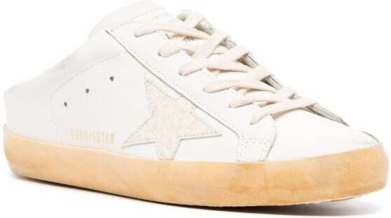 Golden Goose Superstar leren muiltjes Wit