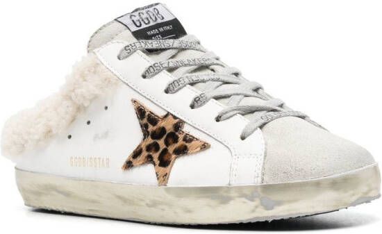 Golden Goose Superstar slip-on sneakers Wit