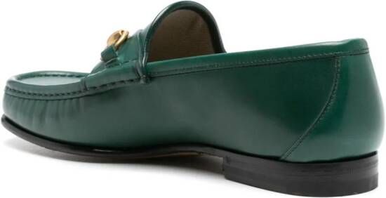 Gucci 1953 Horsebit leren loafers Groen