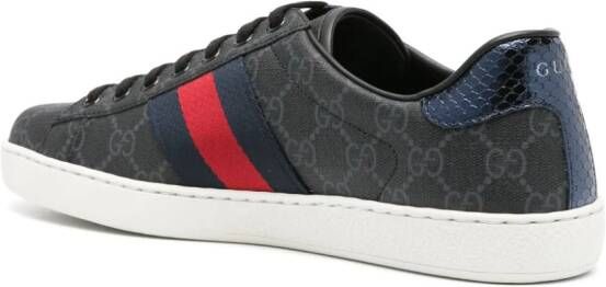 Gucci Ace GG Supreme sneakers Zwart