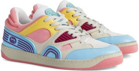 Gucci Basket low-top sneakers Wit