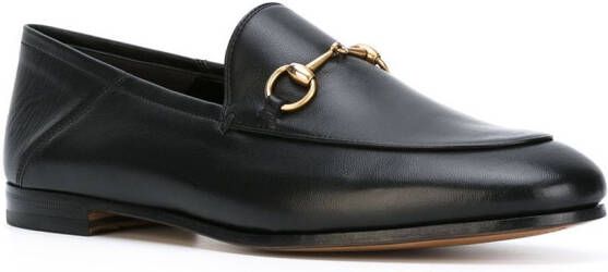 Gucci Jordaan loafer van leer met horsebit - Foto 4