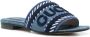 Gucci Denim sandalen met print Blauw - Thumbnail 2