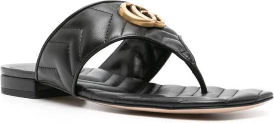 Gucci Leren sandalen Zwart