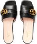 Gucci Double G slippers Zwart - Thumbnail 5