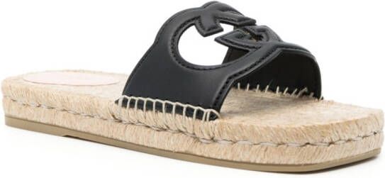 Gucci Espadrilles met GG logo Zwart