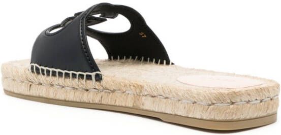 Gucci Espadrilles met GG logo Zwart