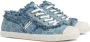 Gucci Denim sneakers met GG jacquard Blauw - Thumbnail 2