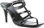 Gucci Horsebit 75mm sandalen Zwart - Thumbnail 2