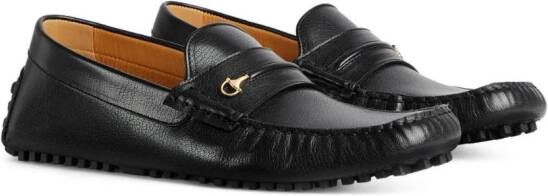 Gucci Loafers met vierkante neus Zwart