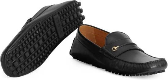 Gucci Loafers met vierkante neus Zwart