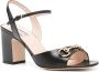 Gucci 85mm horsebit leren pumps Zwart - Thumbnail 2