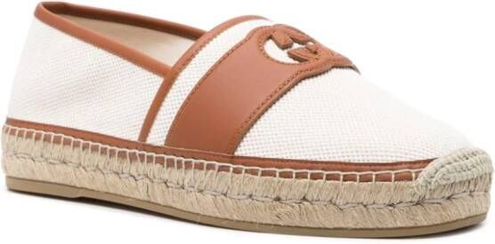 Gucci Espadrilles met logo Wit