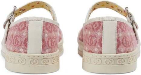 Gucci Kids Ballerina's met GG-logo Roze