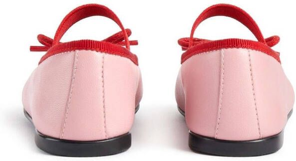 Gucci Kids Ballerina's met GG reliëf Roze