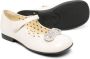 Gucci Kids Ballerina's met logoplakkaat Wit - Thumbnail 2