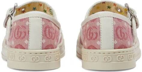 Gucci Kids Ballerina's met GG-logo Roze