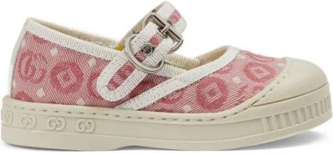 Gucci Kids Ballerina's met GG-logo Roze